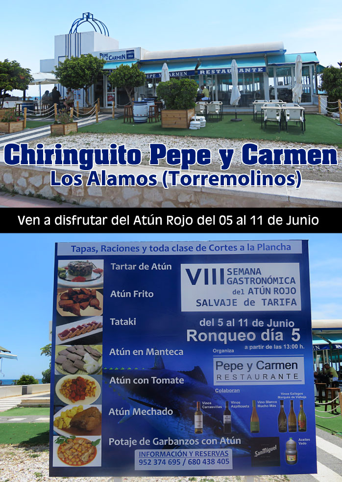 Pepe y Carmen Chiringuito Restaurante Torremolinos